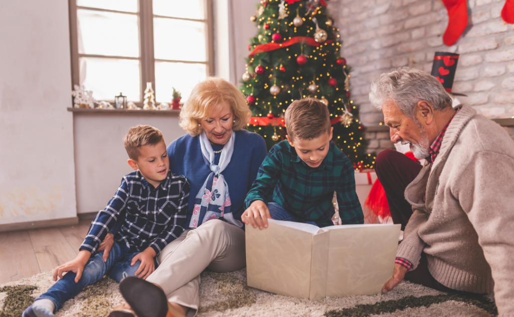 Creating a magical Christmas at home with the Grandchildren